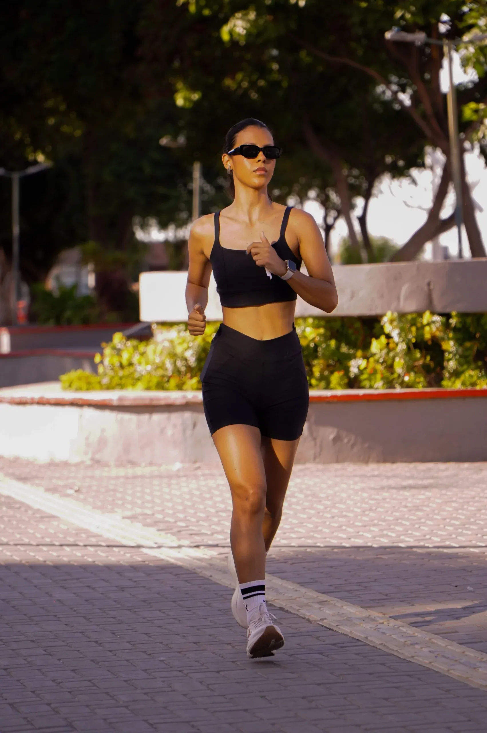 A shaded morning walk